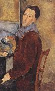 Amedeo Modigliani Self-Portrait (mk39) Sweden oil painting artist